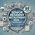 AIIMS Jodhpur Senior Resident Recruitment 2024